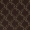 Walnut Ella - Brown Diamonds,Leaves Upholstery Fabric 54 Inches"